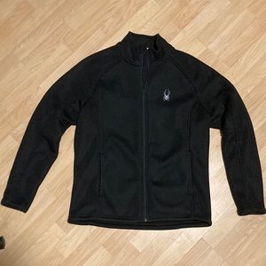 Mens Black Spyder Jacket